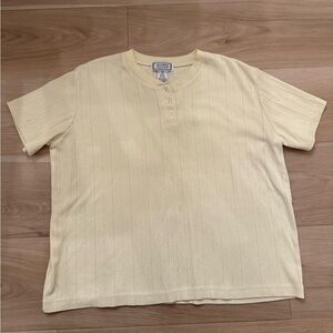 Jennifer Moore Butter Yellow Sweater